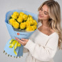 Букет из 11 жёлтых роз — вид 3