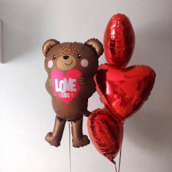 Набор из шаров «Love you»